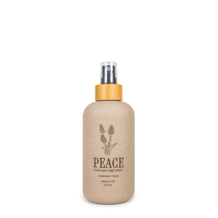 8oz Peace Yoga Mat Grip Spray