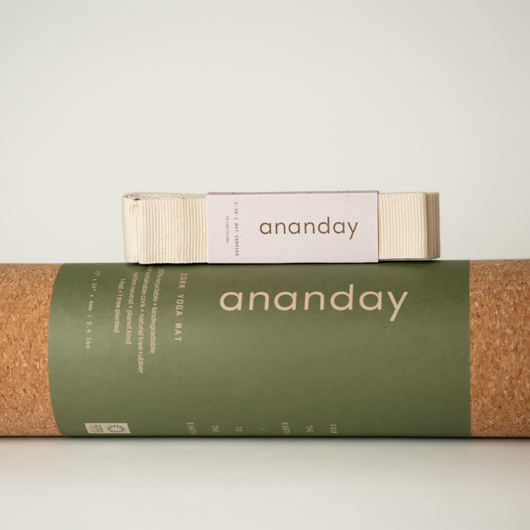 Ananday Cork Mat Carrier Bundle