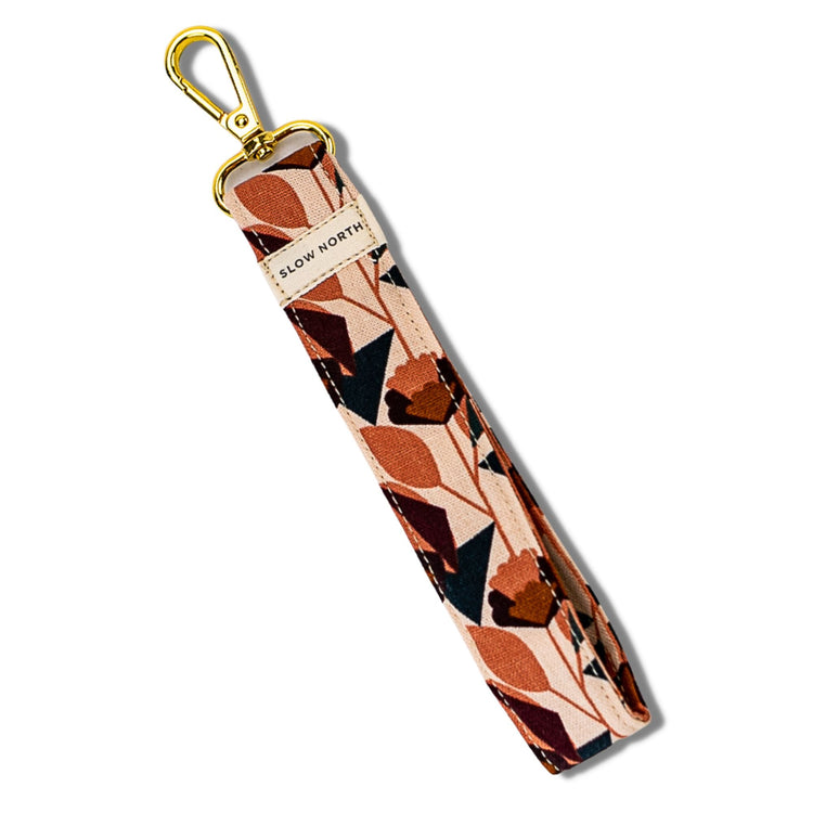 Blush Florence Wristlet Keychain