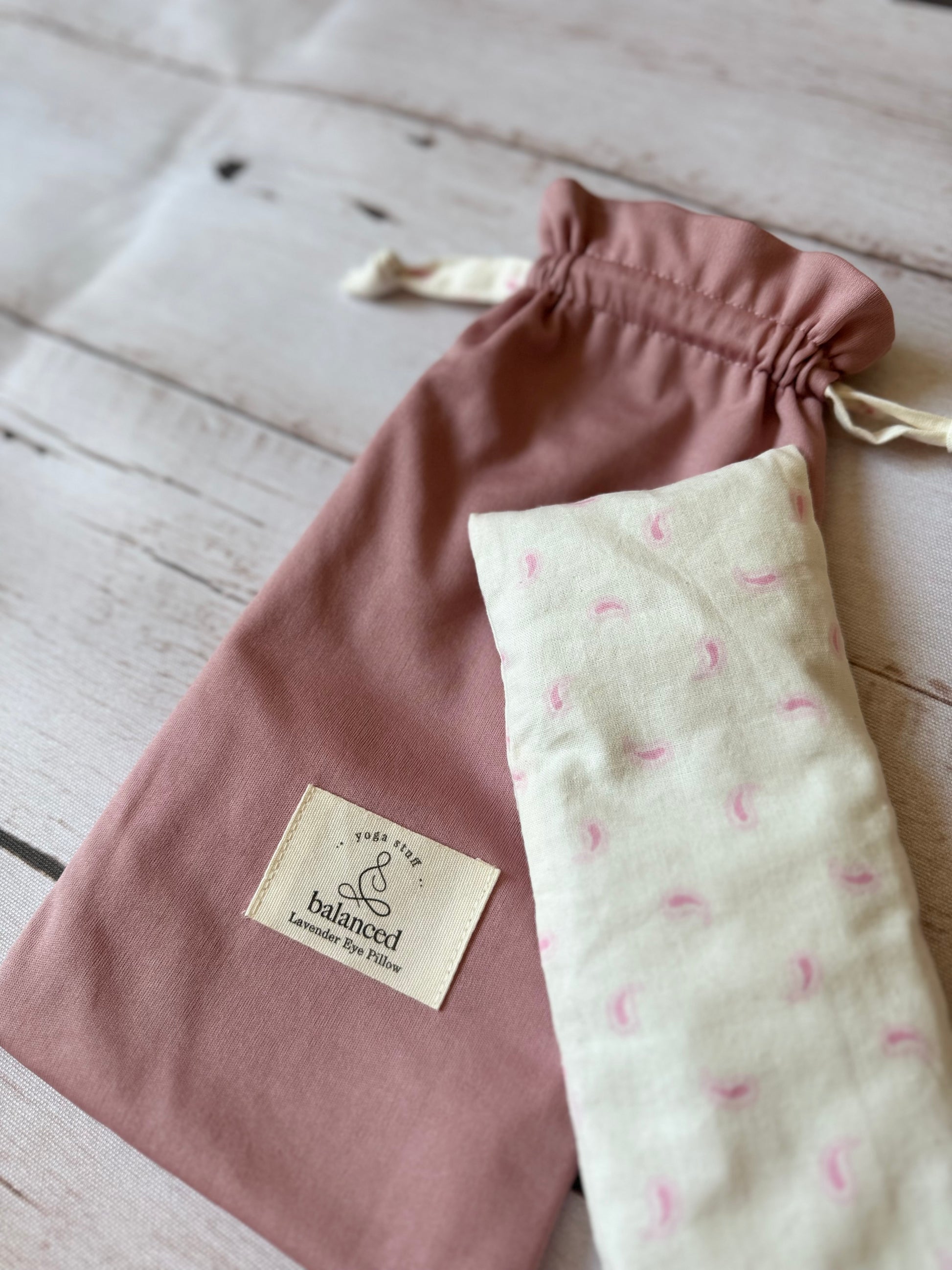 Balanced Yoga Stuff Lavender Eye Pillow with Case - Pinkie Pie