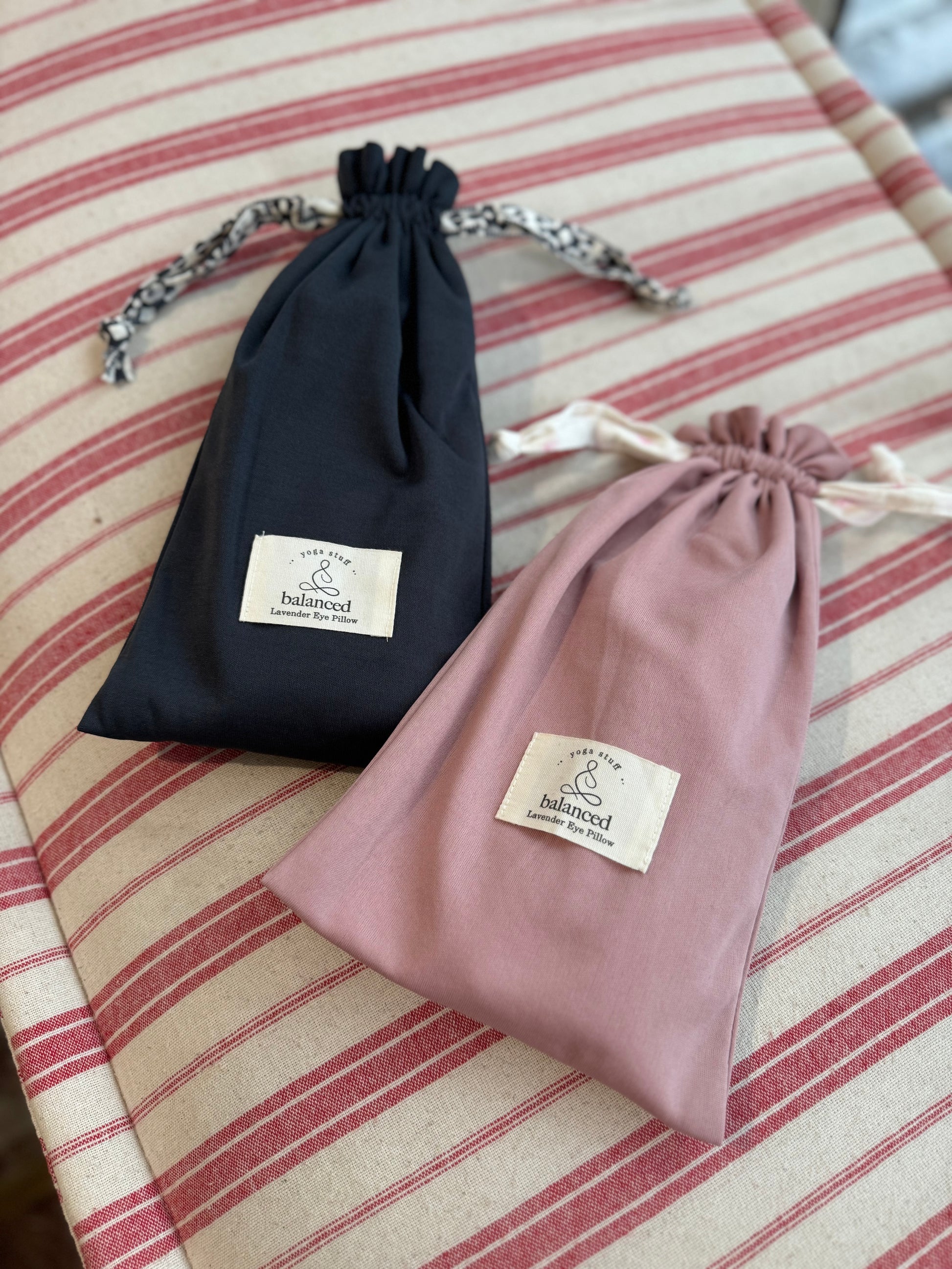 Balanced Yoga Stuff Lavender Eye Pillow with Case - Grey