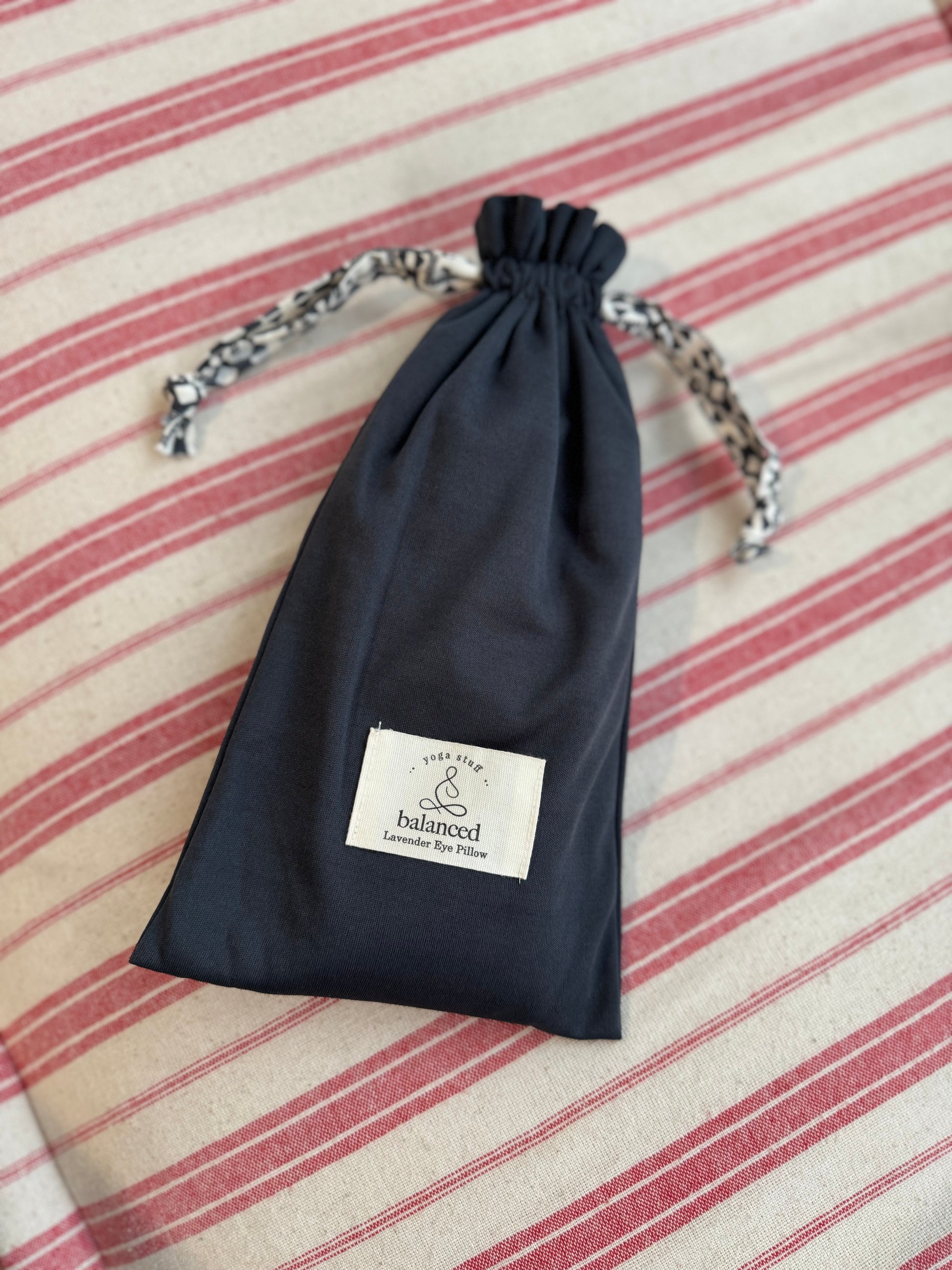 Balanced Yoga Stuff Lavender Eye Pillow with Case - Grey