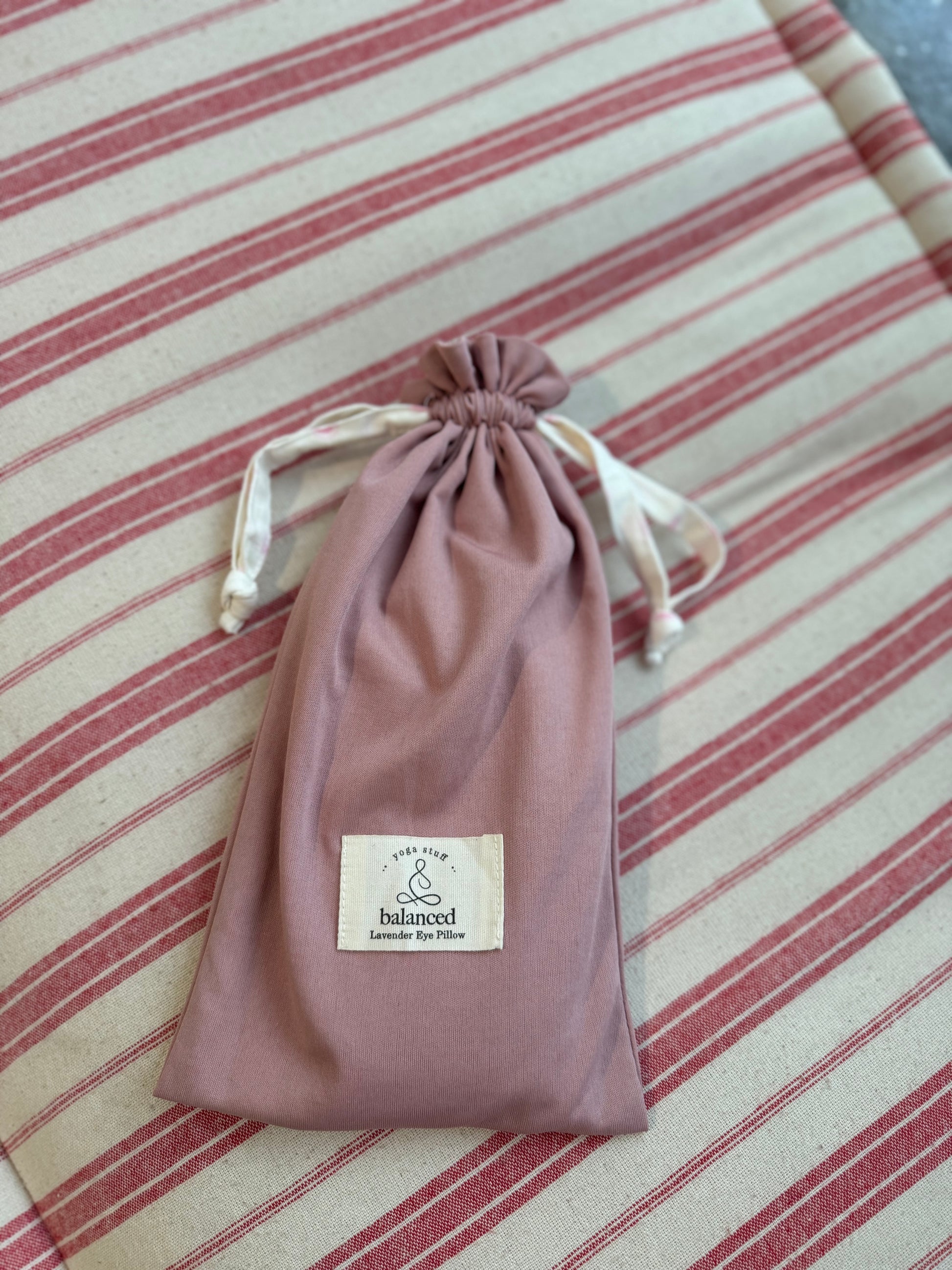Balanced Yoga Stuff Lavender Eye Pillow with Case - Pinkie Pie
