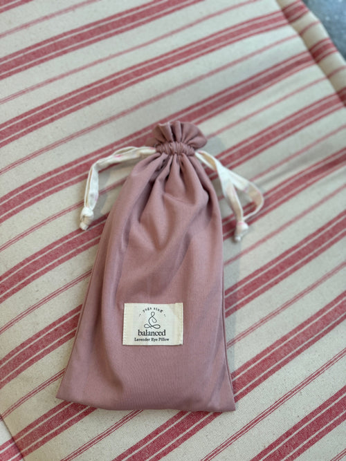 Balanced Yoga Stuff Lavender Eye Pillow with Case - Pinkie Pie