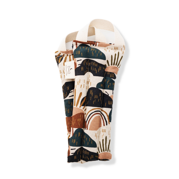 Rainbow Hill patterned neck wrap