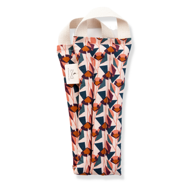 Blush Florence floral neck wrap