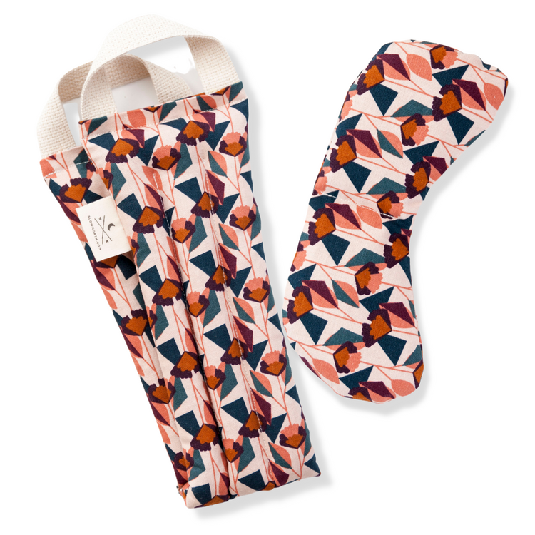 Blush Florence eye mask and neck wrap