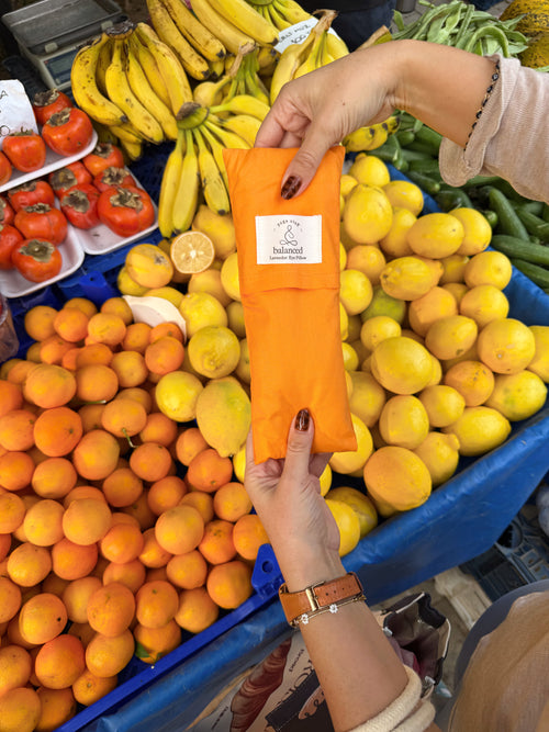 Balanced Yoga Stuff Lavender Eye Pillow - Tangerine