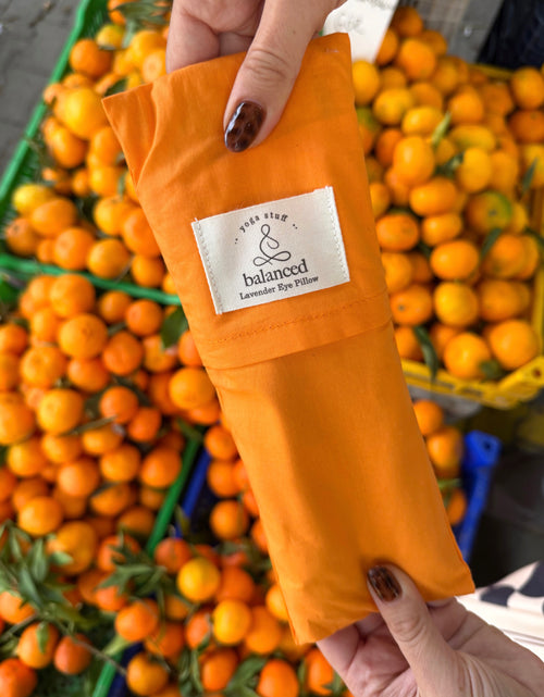 Balanced Yoga Stuff Lavender Eye Pillow - Tangerine