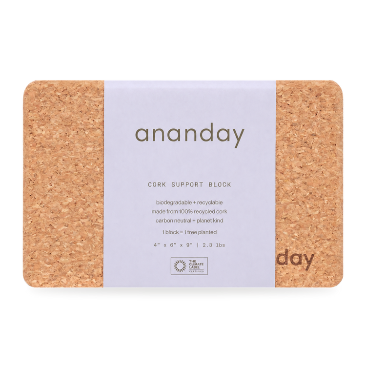 Cork Yoga Block