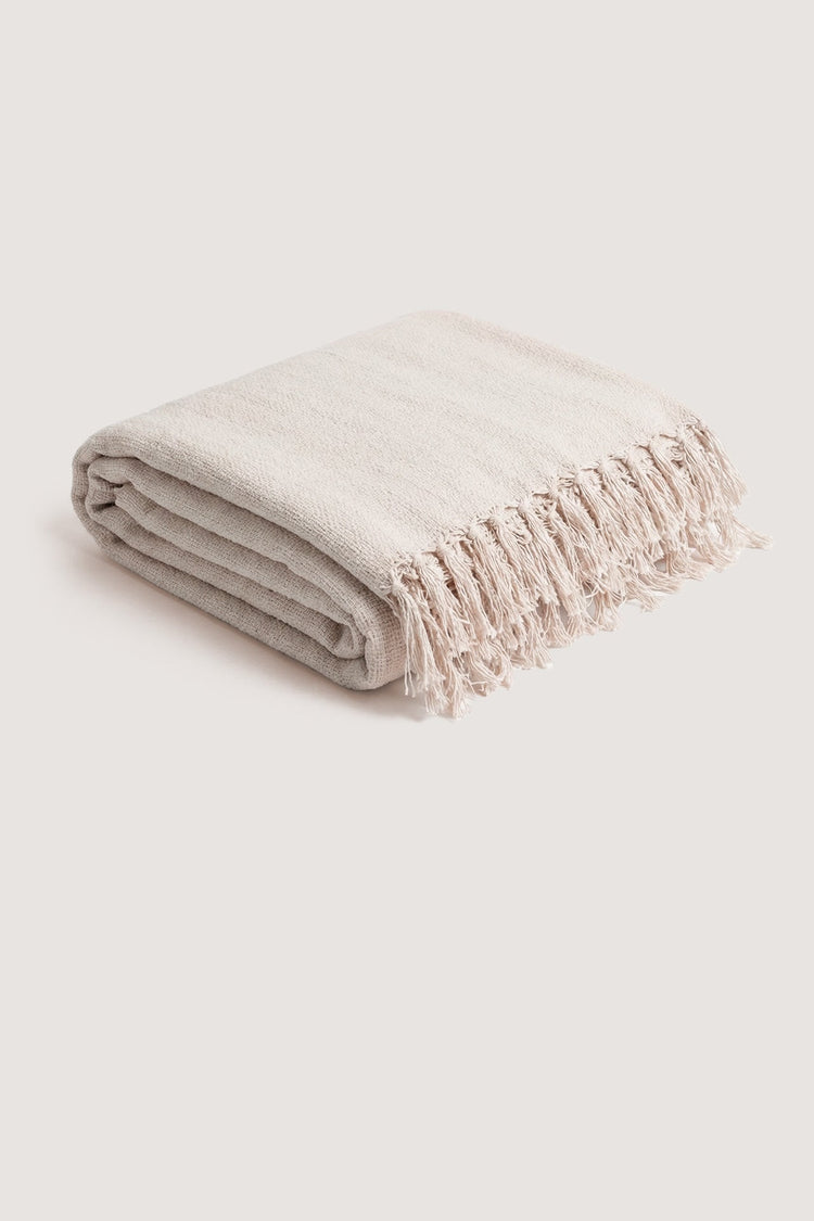 Organic Cotton Yoga Blanket - Naturally Dyed