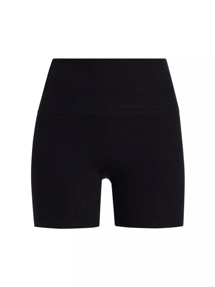 Lezat black lyla organic cotton bike short