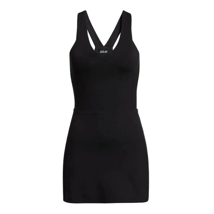 Lezat isla racerback organic cotton sport black