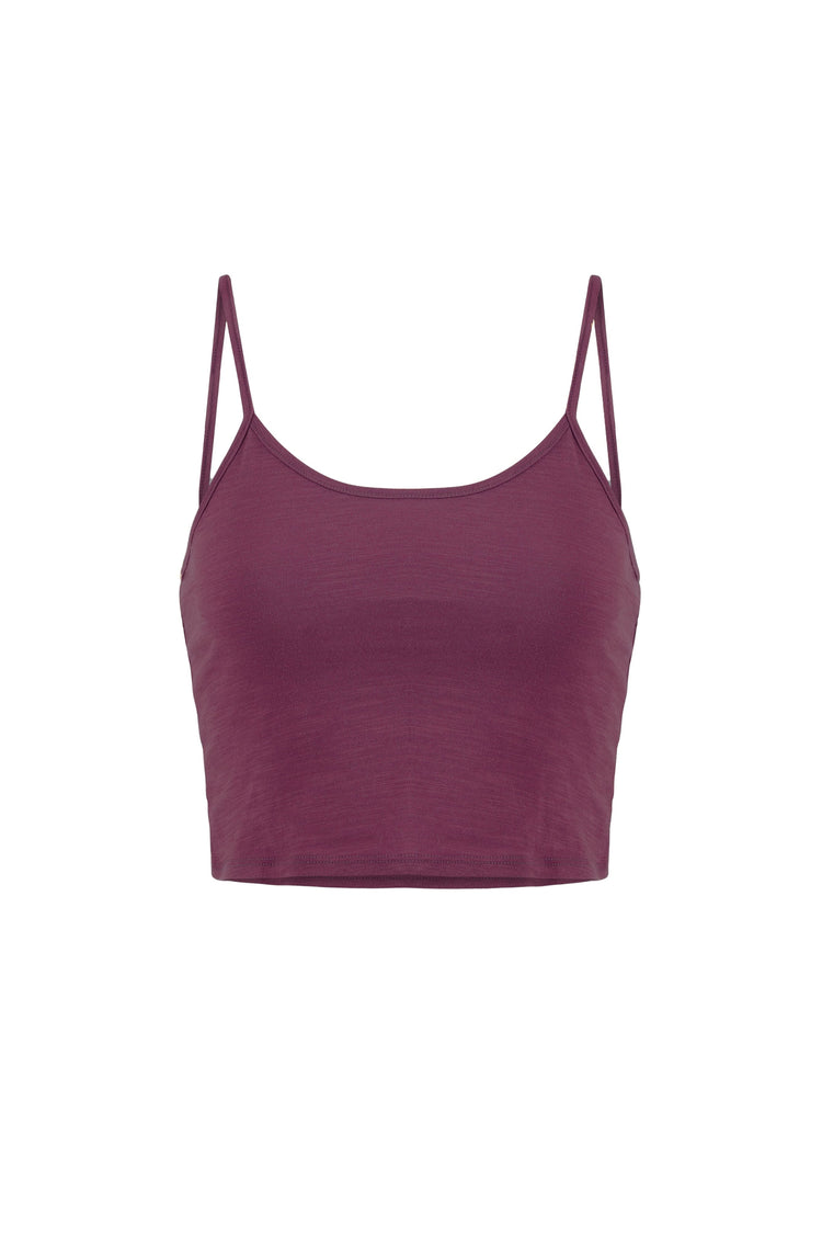 Lezat grape tegan organic cotton cami tank