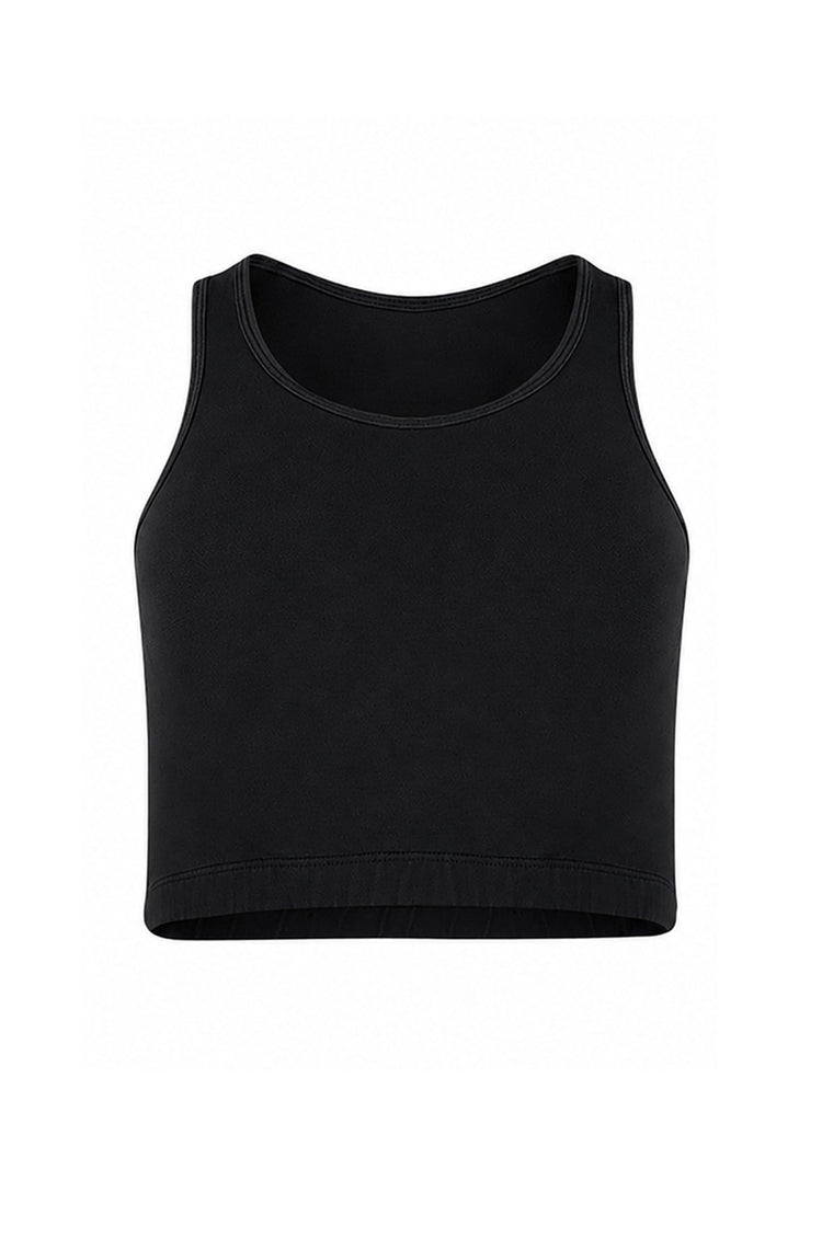 Lezat black dani organic cotton bra top