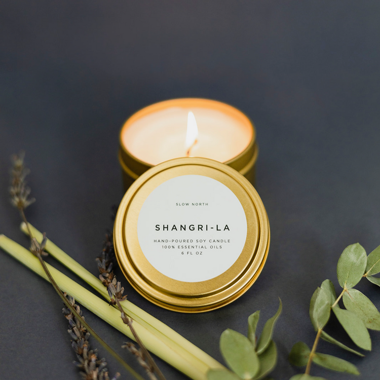 Shangri la 6oz candle slow north